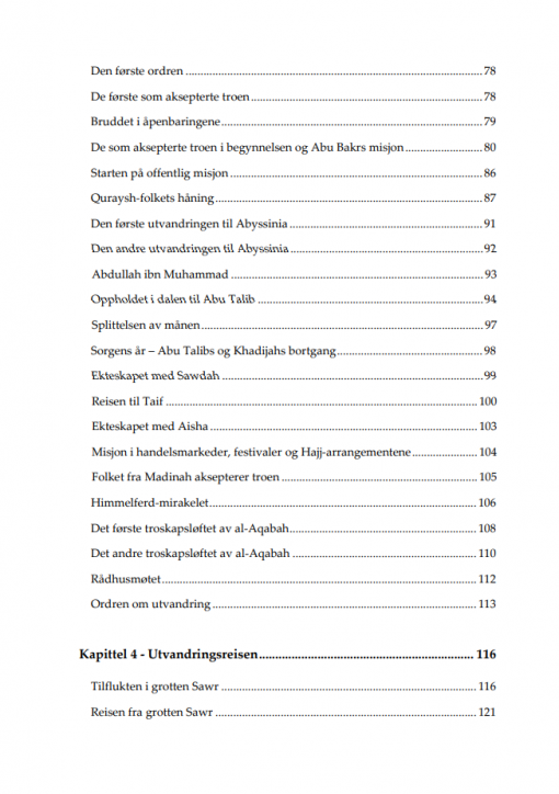 Profeten Sayyiduna Muhammad - Bilde 5