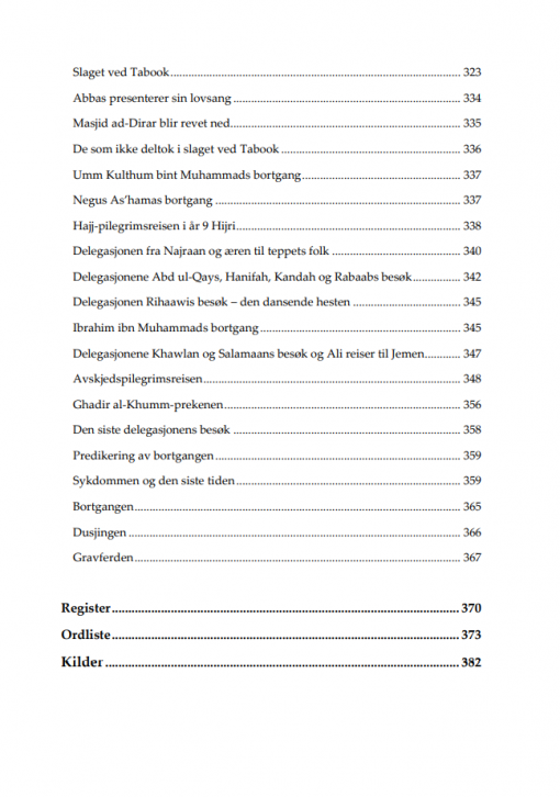 Profeten Sayyiduna Muhammad - Bilde 10